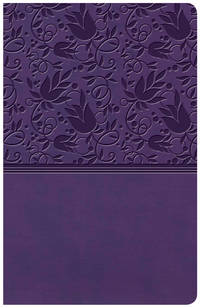 cover of Holy Bible: King James Version, Purple, Leathertouch, Personal Size Reference