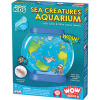 Wow in The World SEA Creatures Aquarium | Hatch & Raise Real Brine Shrimp (Easy Care),...