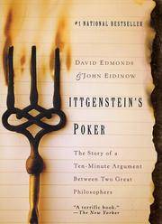 Wittgenstein's Poker: The Story of a Ten-Minute Argument Between Two Great Philosophers (SIGNED)