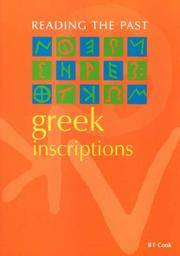 Greek Inscriptions (Reading the Past)