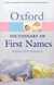 A Dictionary of First Names (Oxford Quick Reference)
