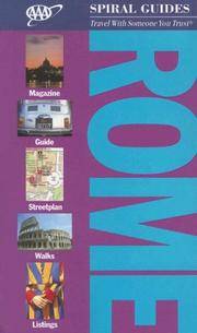 AAA Spiral Rome (AAA Spiral Guides: Rome)