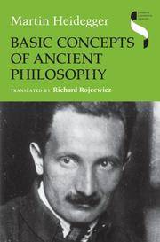 Basic Concepts Of Ancient Philosophy