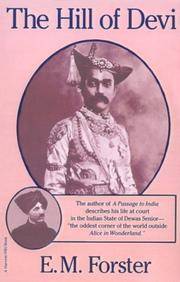 The Hill of Devi by E.M. Forster - Paperback - trade paper, later printing - 1971-09-29 - from Ergodebooks (SKU: DADAX0156402653)