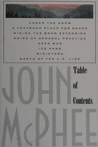 cover of Table of Contents