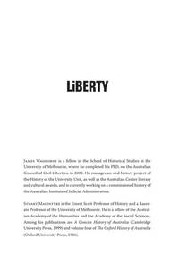 LIBERTY - A History of Civil Liberties in Australia