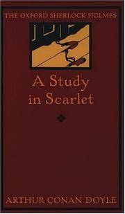 image of A study in scarlet