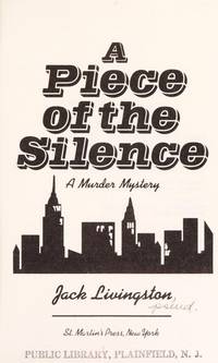 cover of A Piece of the Silence