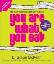YOU ARE WHAT YOU EAT