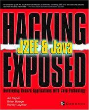 J2EE & Java: Developing Secure Web Applications with Java Technology (Hacking Exposed)