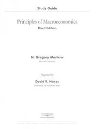 cover of Principles of Macroeconomics (Study Guide)
