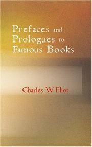 image of Prefaces and Prologues to Famous Books: With Introductions Notes and Illustrations