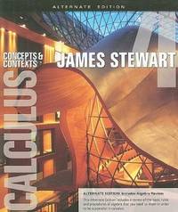 image of Calculus: Concepts and Contexts, Alternate Edition