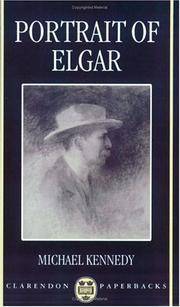 image of Portrait of Elgar (Clarendon Paperbacks)