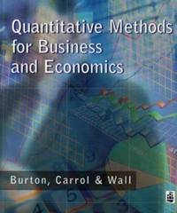 Quantitative Methods for Business and Economics