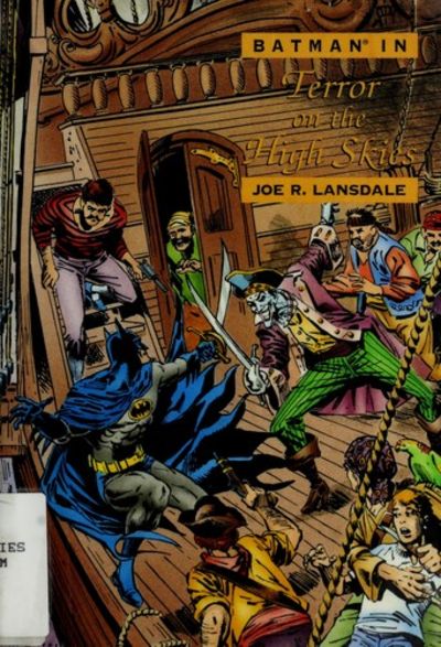 BATMAN IN TERROR ON THE HIGH SKIES [signed]
