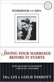 Saving Your Marriage Before It Starts Workbook For Men Updated