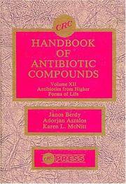 Handbook of Antibiotic Compounds, Volume XII 