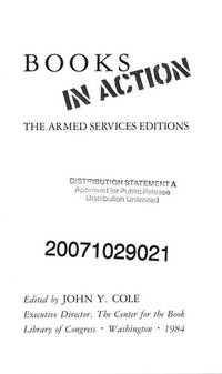 Books in Action; the Armed Services Editions