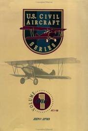 U.S. Civil Aircraft: v. 1 by Juptner, Joseph P