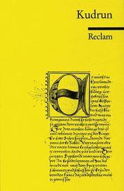 Kudrun. (German Edition)