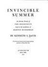 Invincible Summer: An Intimate Portrait of the Roosevelts, based on the recollections of Marion Dickerman by Kenneth Sydney Davis - 1974