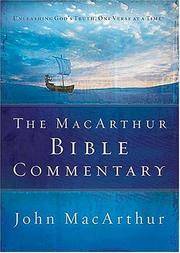MACARTHUR BIBLE COMMENTARY