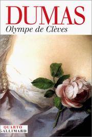 OLYMPE DE CLEVES by DUMAS, ALEXANDR - 2000