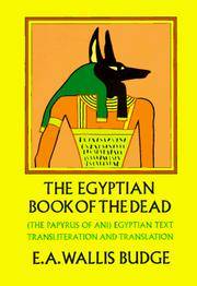 image of The Egyptian Book of the Dead-