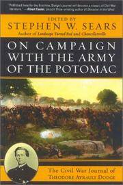cover of On Campaign with the Army of the Potomac: The Civil War Journal of Therodore Ayrault Dodge