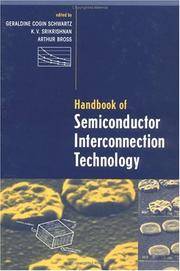 Handbook Of Semiconductor Interconnect Technology OE
