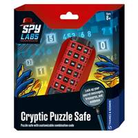 Thames & Kosmos Spy Labs Inc Cryptic Puzzle Safe Safeguard Secrets, Evidence in Portable Vault |...