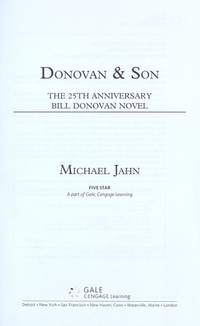 Donovan & Son: The 25th Anniversary Bill Donovan Novel (Five Star First Edition Mystery) by Michael Jahn - Hardcover - 2008-11-01 - from Ergodebooks (SKU: DADAX1594142661)