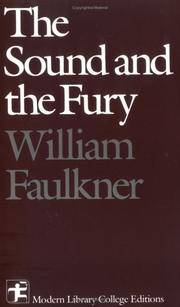 cover of The Sound and The Fury