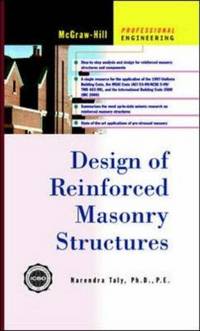 Design of Reinforced Masonry Structures