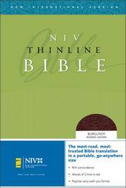 NIV Thinline Bible (New International Version)