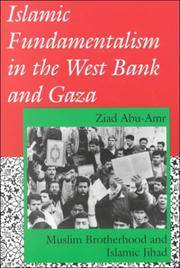 Islamic Fundamentalism In the West Bank and Gaza