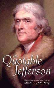 image of The Quotable Jefferson