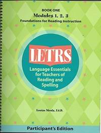 Letrs: Language Essentials for teachers of reading and spelling (Book 1)