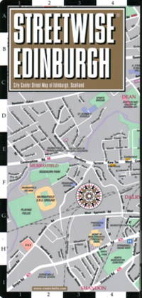 Streetwise Edinburgh Map - Laminated City Center Street Map of Edinburgh, Scotland (Michelin...