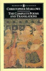 cover of Christopher Marlowe - The Complete Poems and Translations