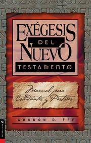 image of Exégesis del Nuevo Testamento