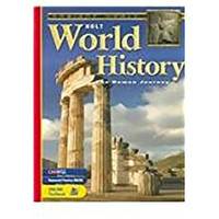 Holt World History Human Journey Student Edition Grades 9 12 by HOLT, RINEHART AND WINSTON - 2005-01-01