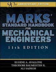 Marks' Standard Handbook for Mechanical Engineers 11th Edition