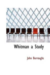 image of Whitman a Study