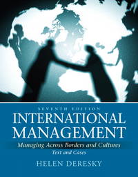 International Management : Managing Across Borders and Cultures, Text and Cases