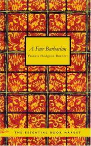 cover of A Fair Barbarian