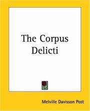 The Corpus Delicti