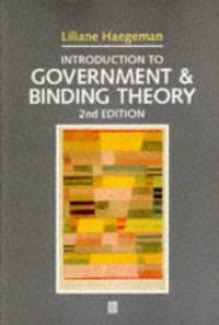 Introduction To Government and Binding Theory