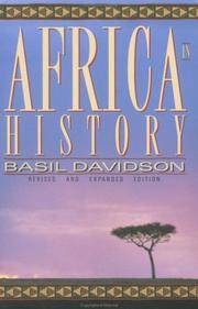 cover of Africa in History